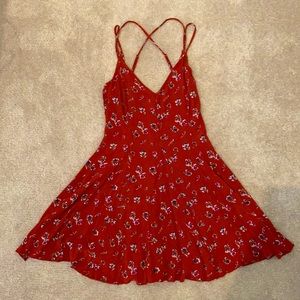 American Eagle floral mini dress, size 2